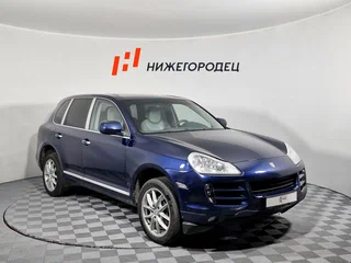 2009 Porsche Cayenne Diesel I Рестайлинг (957), синий, 1416000 рублей, вид 3