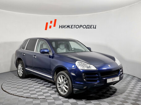 2009 Porsche Cayenne Diesel I Рестайлинг (957), синий, 1401000 рублей, вид 3