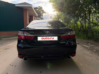 2016 Toyota Camry VII (XV50) Рестайлинг, чёрный, 1750000 рублей, вид 5