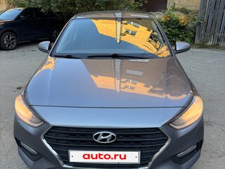 2017 Hyundai Solaris II, серый, 770000 рублей, вид 1