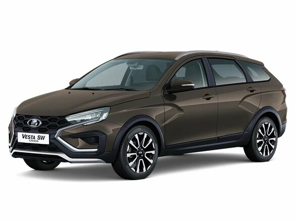 2026 Lada (ВАЗ) Vesta SW Cross I Рестайлинг (NG), коричневый