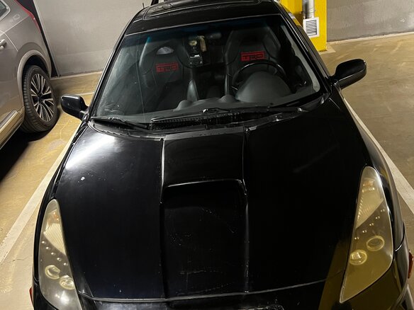 2000 Toyota Celica VII (T230), чёрный - вид 5