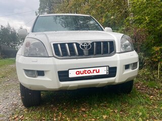 2008 Toyota Land Cruiser Prado 4-speed 120 Series Рестайлинг, белый, 1650000 рублей, вид 5