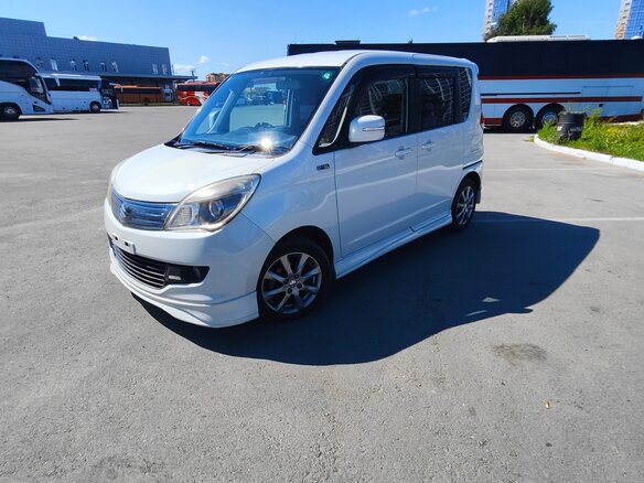 2011 Suzuki Solio II, белый - вид 4