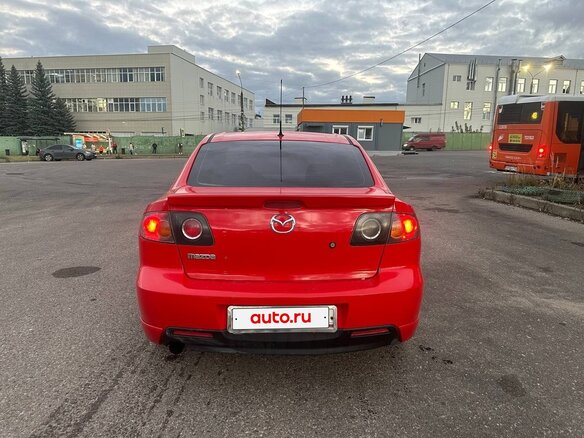 2003 Mazda 3 I (BK), красный, 330000 рублей - вид 5