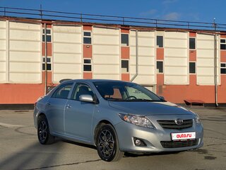 2007 Toyota Corolla X (E140, E150), голубой, 815000 рублей, вид 3