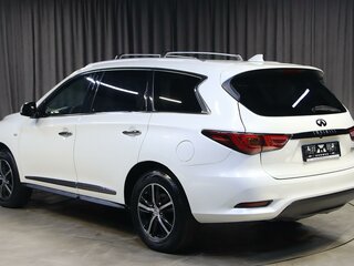 2017 Infiniti QX60 I Рестайлинг, белый, 1899000 рублей, вид 4