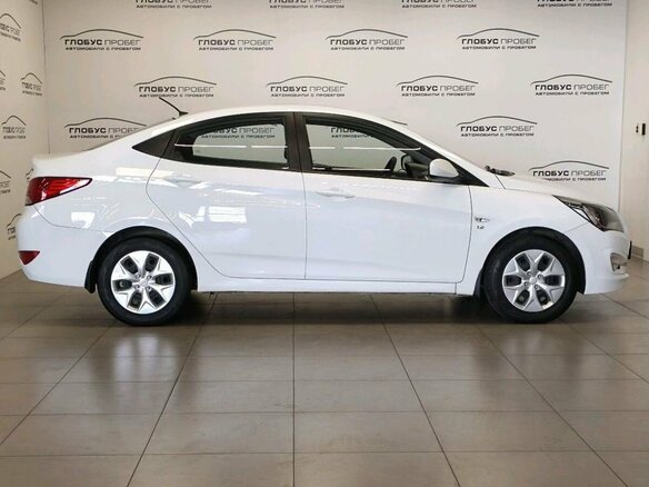 2014 Hyundai Solaris I Рестайлинг, белый - вид 15