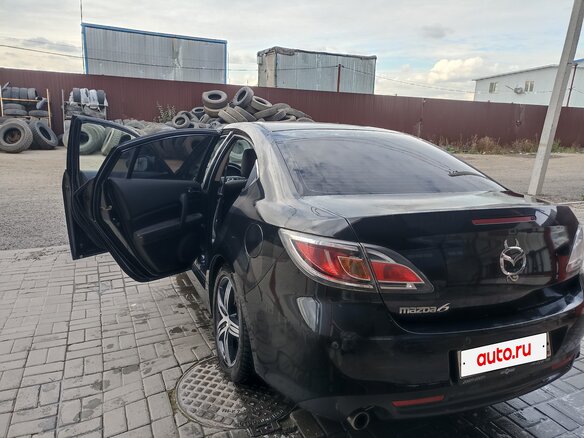 2011 Mazda 6 II (GH) Рестайлинг, чёрный, 799000 рублей - вид 3