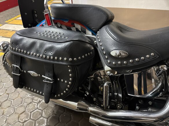 2007 Harley-Davidson Heritage, синий, 950000 рублей - вид 7
