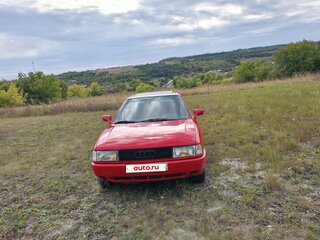 1991 Audi 80 IV (B3), красный, 395000 рублей, вид 3