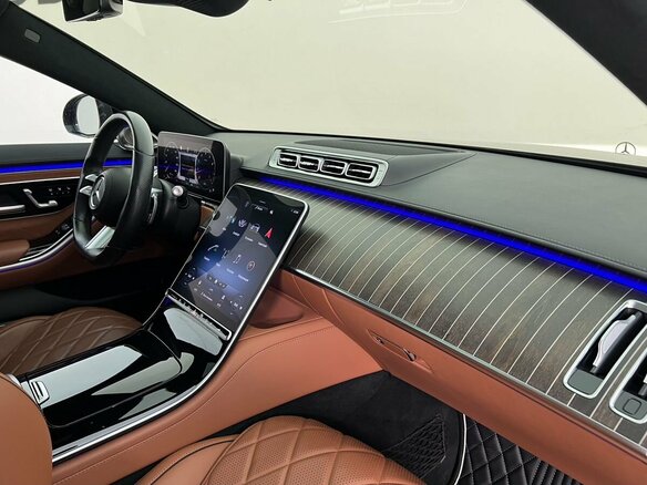 2021 Mercedes-Benz S-Класс 450 Long 4MATIC VII (W223), чёрный, 9700000 рублей - вид 14
