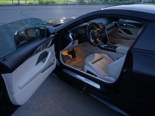2019 BMW 8 серии M850i xDrive II (G14/G15/G16), чёрный, 8000000 рублей, вид 4