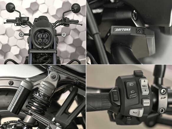 2024 Honda CMX 1100 Rebel, серый - вид 9