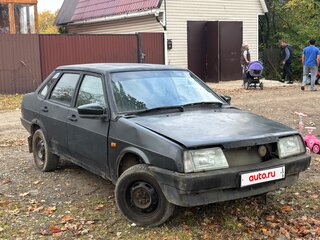 2004 Lada (ВАЗ) 21099, чёрный, 50000 рублей, вид 3