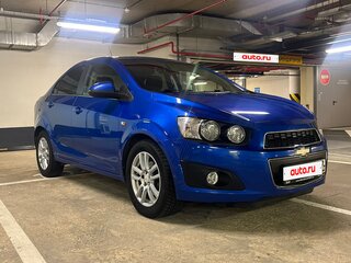 2013 Chevrolet Aveo II, синий, 770000 рублей, вид 2