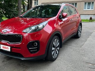 2017 Kia Sportage IV, красный, 1850000 рублей, вид 1