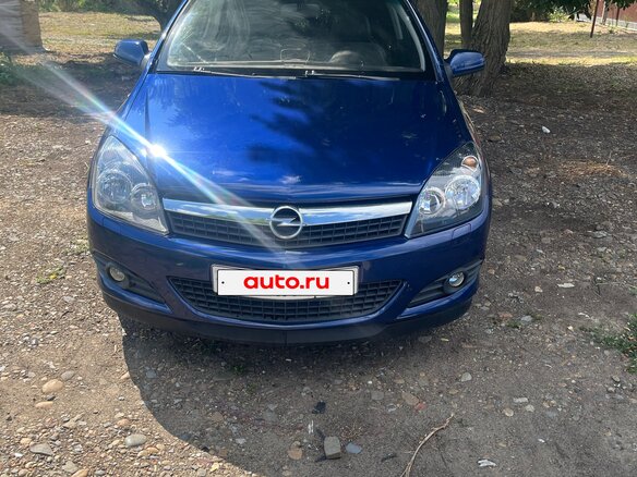 2008 Opel Astra GTC H Рестайлинг, синий, 600000 рублей