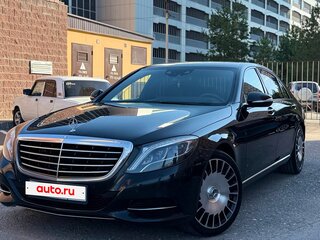 2015 Mercedes-Benz S-Класс 350 CDI BlueTEC Long 7G-TRONIC VI (W222, C217), чёрный, 3750000 рублей, вид 1