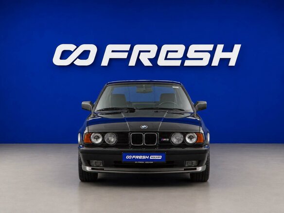 1991 BMW M5 II (E34), чёрный, 5349099 рублей - вид 2