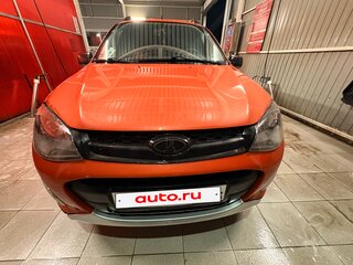 2015 Lada (ВАЗ) Kalina Cross II, оранжевый, 470000 рублей, вид 4