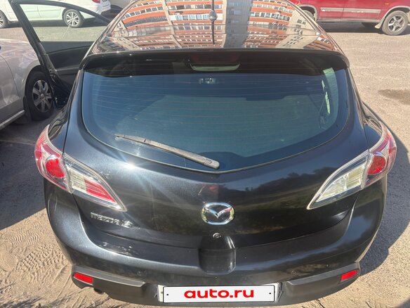 2009 Mazda 3 II (BL), чёрный, 810000 рублей - вид 5
