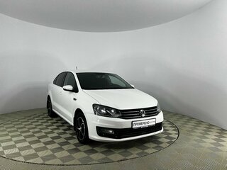 2018 Volkswagen Polo V Рестайлинг, белый, 1021000 рублей, вид 3