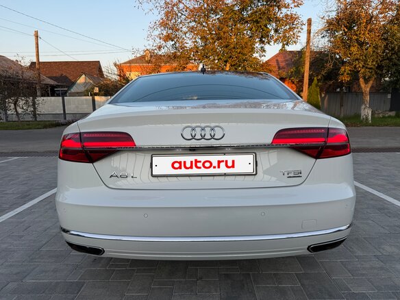 2014 Audi A8 III (D4) Рестайлинг, белый, 2149999 рублей - вид 13