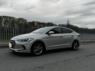 2017 Hyundai Elantra VI (AD), серый, 1350000 рублей, вид 1