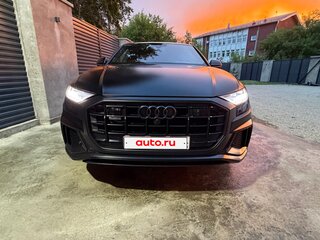 2018 Audi Q8 55 TFSI I (4M), оранжевый, 4850000 рублей, вид 4