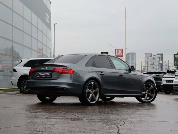 2012 Audi A4 IV (B8) Рестайлинг, серый, 1500000 рублей - вид 4