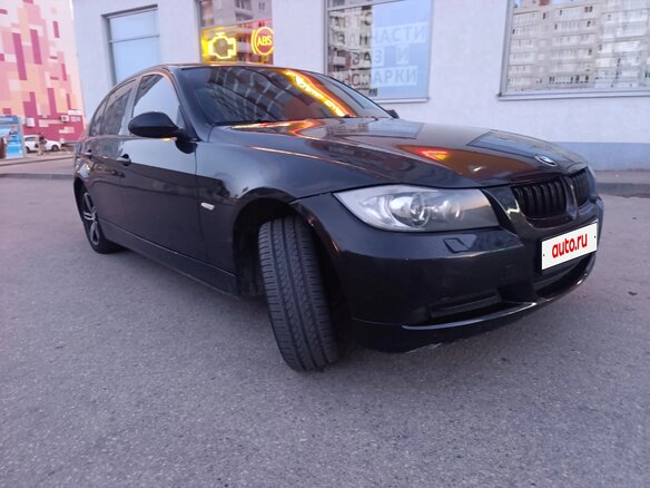 2008 BMW 3 серии 318i V (E90/E91/E92/E93), чёрный, 780000 рублей - вид 8