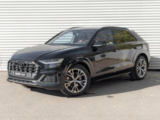 2019 Audi Q8 55 TFSI I (4M), чёрный, 5500000 рублей, вид 1