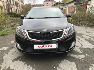2014 Kia Rio 6-speed III, чёрный, 1035000 рублей, вид 4