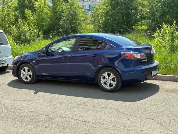 2011 Mazda 3 II (BL) Рестайлинг, синий, 935000 рублей - вид 9