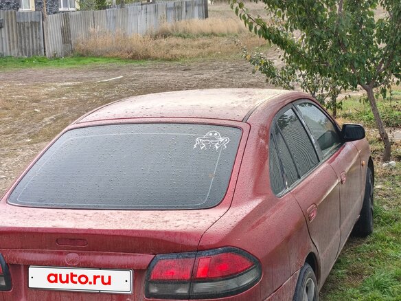 1997 Mazda 626 V (GF), красный, 240000 рублей - вид 9