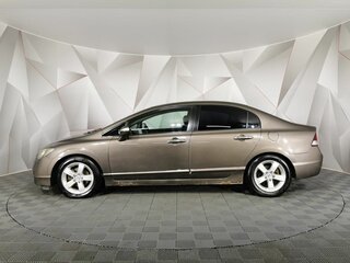 2009 Honda Civic VIII, коричневый, 485000 рублей, вид 5