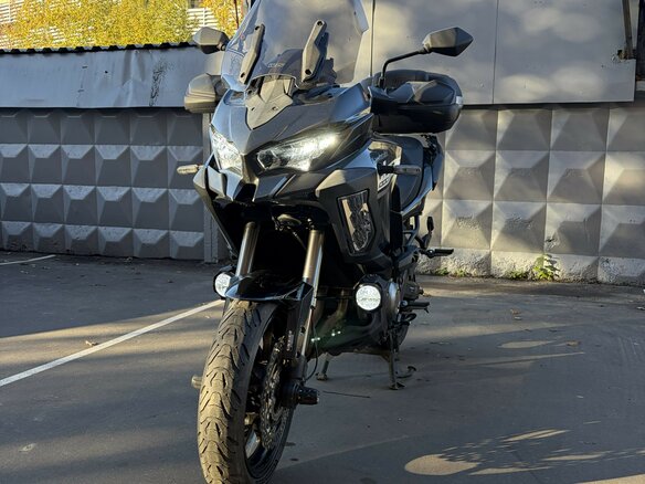 2020 Kawasaki Versys 1000, чёрный, 1350000 рублей - вид 7