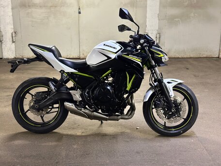 2021 Kawasaki ER-6N, белый, 820000 рублей, вид 1
