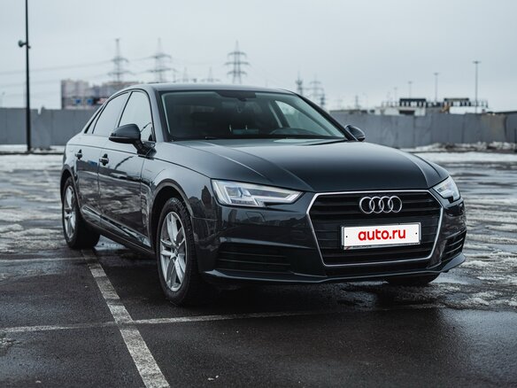 2017 Audi A4 V (B9), чёрный - вид 3