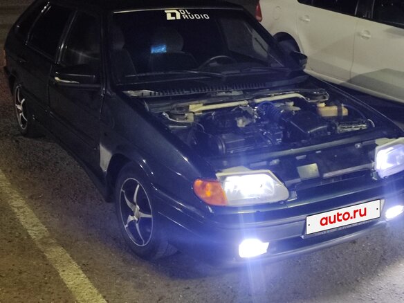 2008 Lada (ВАЗ) 2114, чёрный, 140000 рублей - вид 8