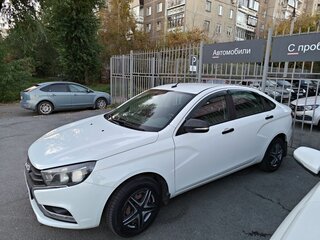 2016 Lada (ВАЗ) Vesta I, белый, 655000 рублей, вид 3