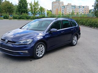 2018 Volkswagen Golf VII Рестайлинг, синий, 1495000 рублей, вид 1