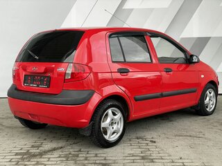 2007 Hyundai Getz I Рестайлинг, красный, 328000 рублей, вид 5