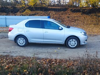 2014 Renault Logan II, серебристый, 780000 рублей, вид 2