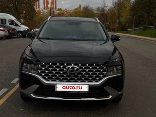 2021 Hyundai Santa Fe IV Рестайлинг, чёрный, 3390000 рублей, вид 2