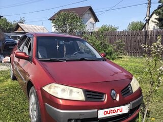 2006 Renault Megane II, красный, 315000 рублей, вид 1