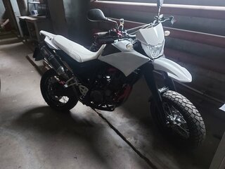 2008 Yamaha XT660X, белый, 420000 рублей, вид 1