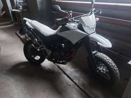 2008 Yamaha XT660X, белый, 420000 рублей, вид 1