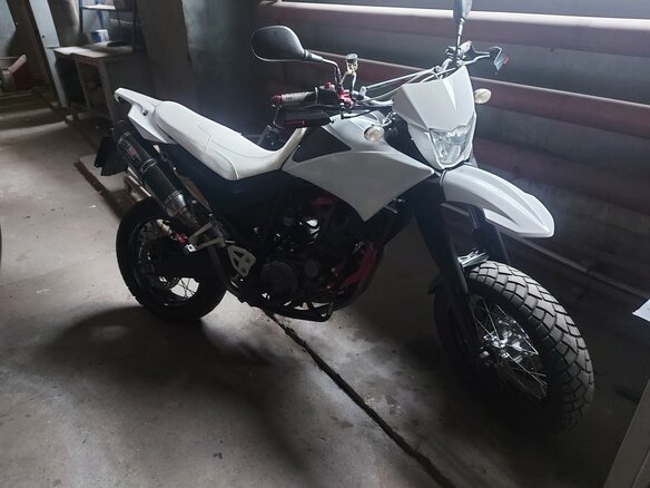 2008 Yamaha XT660X, белый, 420000 рублей